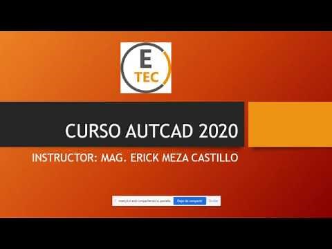 CURSO AUTOCAD 2020 - SESIÓN 01