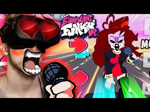 Checking out the FNF VR mod on my channel