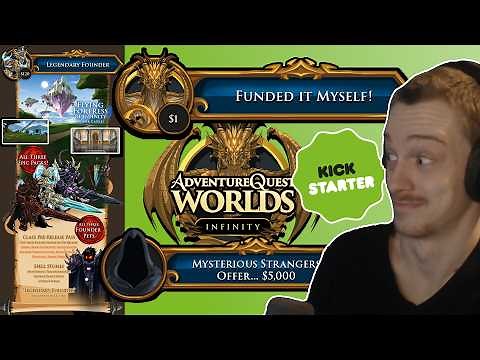 All Kickstarter Backer Reward Tiers Are Here! AQW Infinity Kickstarter