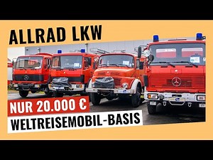 Off-road trucks for a maximum of 20,000 euros – build your own world travel mobile