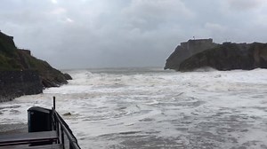 18K views · 309 reactions | Storm Brian arrives in Tenby | Tenby Observer | Facebook
