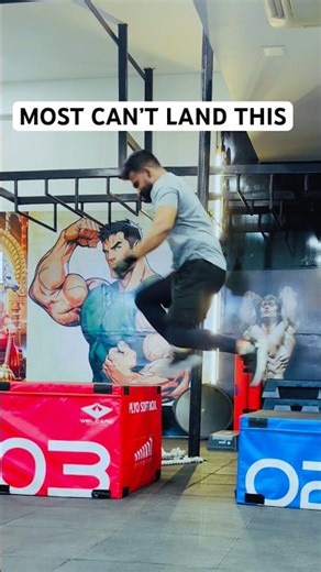 Split Stance Double Box Jump | Explosive Athletic Power