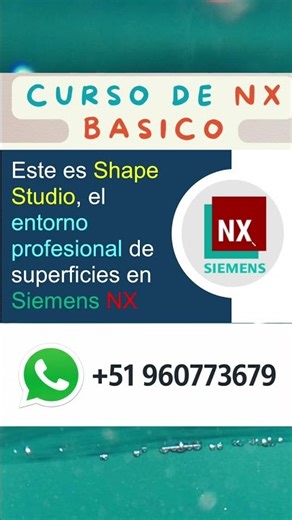 NX:10. ¿Qué es Shape Studio en Siemens NX?