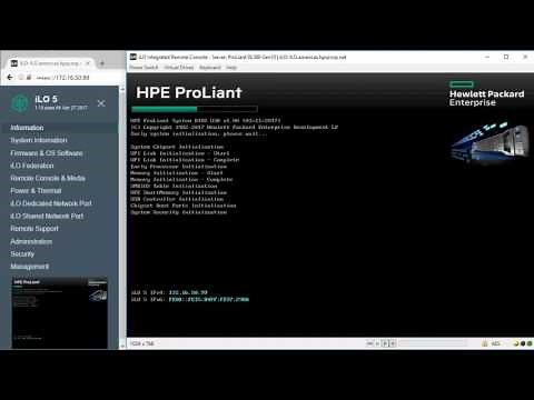 iLO5 Create LogicalDrive with GUI