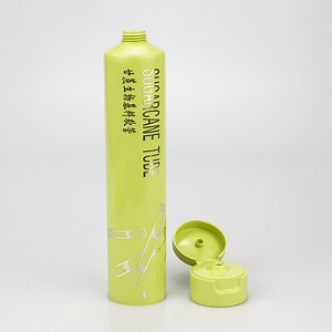 [Hot Item] Original Supplier 22mm 25mm Size Creative Empty Plastic Hose Green Eco Packaging Cosmetic Tubes Biodegradable Sugarcane Tube with Lid