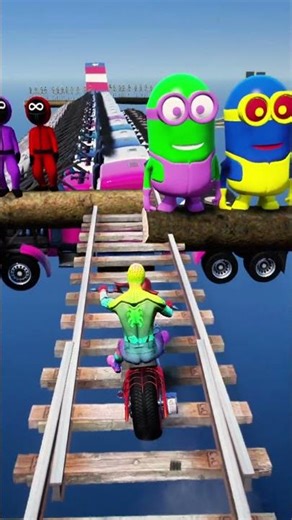 GTA 5 Epic Water Ragdolls Spiderman Jump/Fails Ep 79