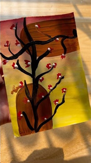 Basic paint on paper | pattern color | #diy #art #coloring #howtomake #papercutting