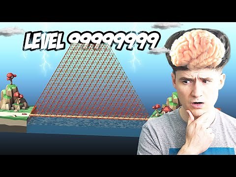 BUILDING MAX LEVEL BRIDGE in Poly Bridge 2