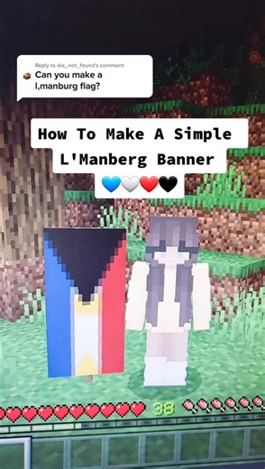 Creating a Flag Tutorial in Minecraft | Dream SMP Inspired Design