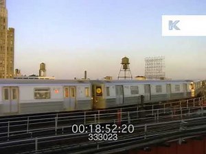 1989 Elevated Railway, Subway, New York, 35mm