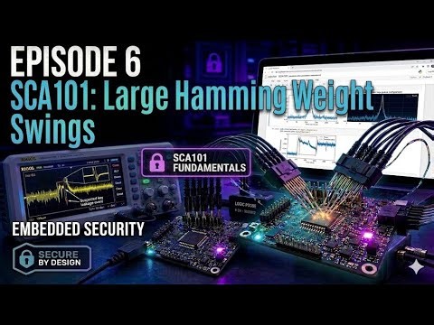EP 6 | Hardware Hacking: Mastering Large Hamming Weight (HW) Swings - ChipWhisperer Nano