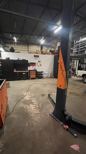 56 reactions | In progress, new workstation for our youngsters  #carlift #cmspeedshop #enginebuilder #dragracing #chevrolet #workshop #ford #fastandloud | CM Speedshop | Facebook