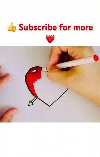 99% Can Draw This Heart with Arrow! 💘 99% смогут нарисовать это сердце со стрелой!