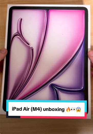 Unboxing the iPad Air with M4: First Impressions