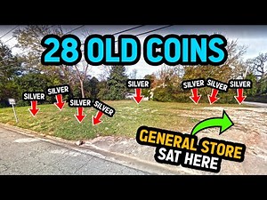 Metal Detecting OLD GENERAL STORE Site, It Was Loaded With SILVER COINS!