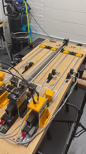 Making some upgrades to the slam testing rig to account for pinpoint stopping using the autolock! Many tape measure autolocks fail prematurely as the material properties are not optimized resulting in one surface wearing and failing quicker | Reekon Tools