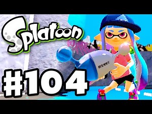 Splatoon - Gameplay Walkthrough Part 104 - Trying Out Luna Blaster Again! (Nintendo Wii U)