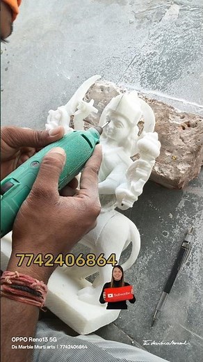 durga mata makrana marble Murti on navratri special pardesiya song #navratrispecial #pardesiya