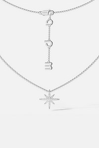 メテオライト ネックレス - シルバー