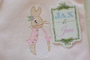 Easter Peter Rabbit Embroidery Design, Flopsy Design (digital Download) - Etsy