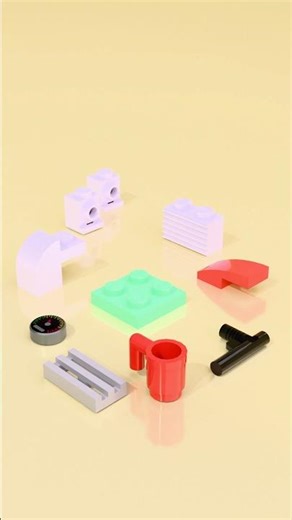 LEGO Mini Coffee Machine – Built from 10 Pieces!