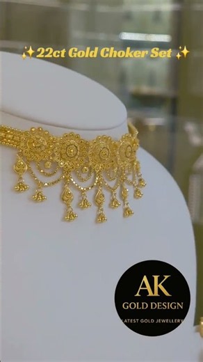 22-k Gold Luxury Necklace Set #arabicgold #dubaijewelry #jewellery #gold #wedding #trending