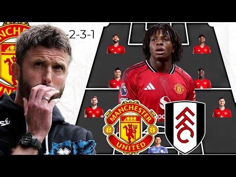 DORGU INJURED! 🔴 Man United vs Fulham | Carrick’s Potential Winning Lineup | EPL 2025/26