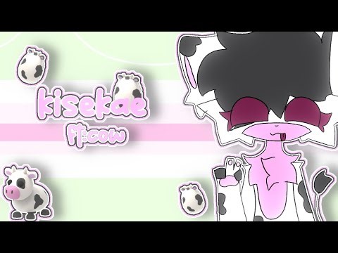 Kisekae animation meme [adopt me] [cow(neon cow)]