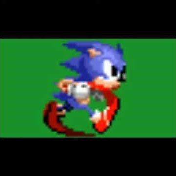 Sprite Animation test - Classic Sonic running