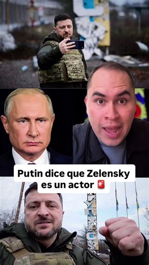 ¿Qué piensa Putin de Rusia sobre el video de Zelensky de Ucrania? #news