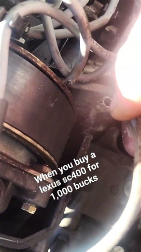 97 lexus sc400. purchased for 1,000. had misfire and limp mode. thank you much