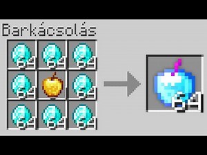 MINECRAFT DE, OP ALMÁKAT TUDOK CRAFTOLNI! 😱