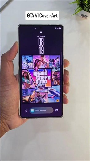 GTA VI Cover Art #gtavı #game #wallpaper #reel #s25ultra