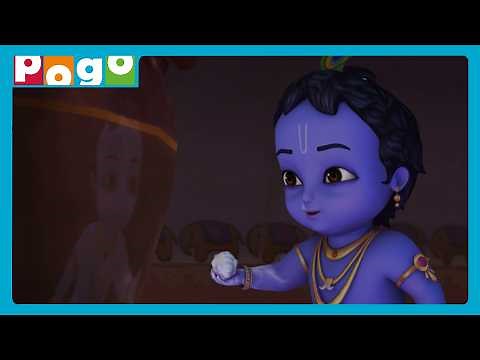 Kanha Ki Makhan Chori!🏺✨| Little Krishna🤩| Hindi Cartoon Stories | @PogoChannel​