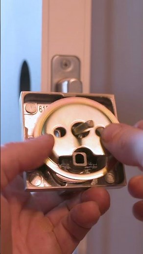 🔑 Installing a Kwikset Deadbolt 🔑 #diy #deadbolt