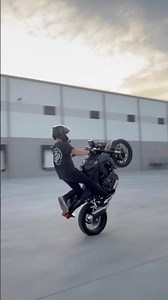 The brand new Honda CB750 Hornet wheelies nicely #wheelie #stunt #cb750 #hornet