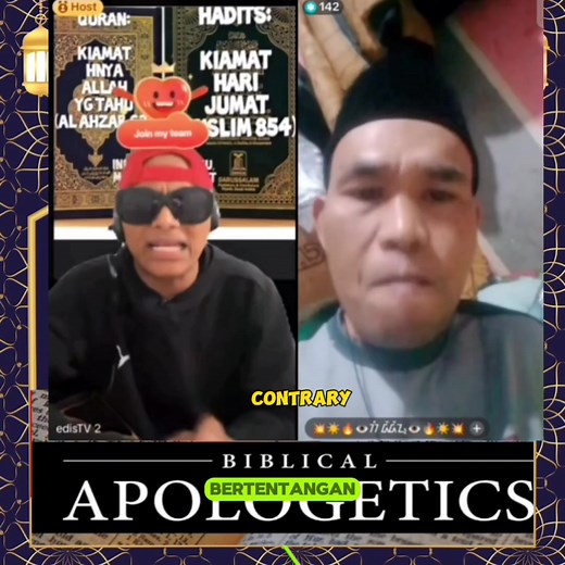 157K views · 3.4K reactions | Sambungan 1 Yang SYULIT dibaca namanya berdiskusi dengan #syeh Edis Alamriki #edistv #duniadebatagama #inginbelajar #bangzuma #sahabatbangzuma #uniriva #faruqsianipar #dondytan #mualaf #murtad #pendeta #ustad #islam #kristen #apologet #muslim #pendeta #agama Bagian 3 | VIdio Edistv | Facebook