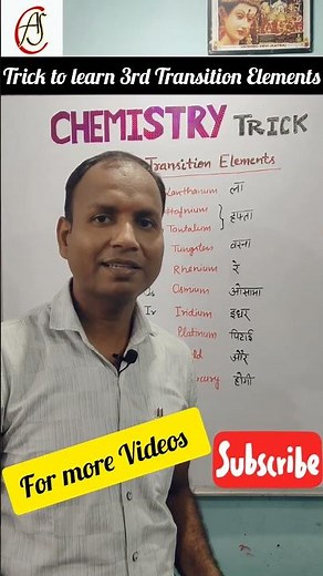 Trick to learn 5d Transition Series Elements