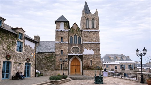 Hidden Within A Village Sits A Stone Castle In China Area