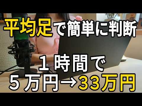 【FX】平均足で勝ちたいなら移動平均線とRSIを確認して