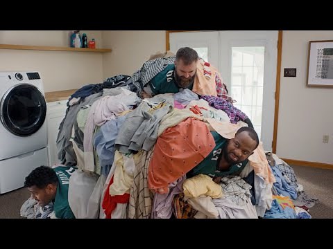 Tide Commercial 2023 Jason Kelce, Fletcher Cox, Jordan Mailata Ad Review
