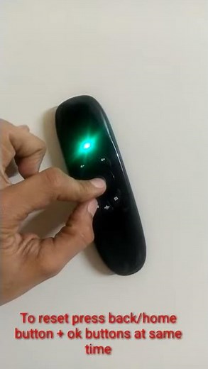 Reset air mouse / wireless remote