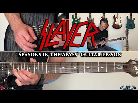 Slayer - Seasons in the Abyss Guitar Lesson