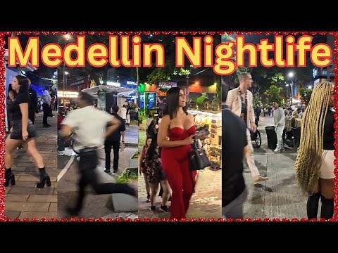 4K Medellin Colombia Nightlife 2026 - Parque Lleras Feature