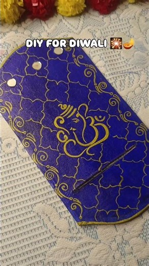 ✨ DIY Diwali Wall Hanging & Diya Holder 🪔 | Easy Festive Wall Decor 2025 Tutorial
