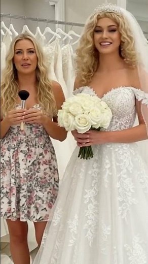 I gave my fiancé a bridal makeover! #makeup #transformation #wedding #tg #mtf #boytogirl #femboy #ai