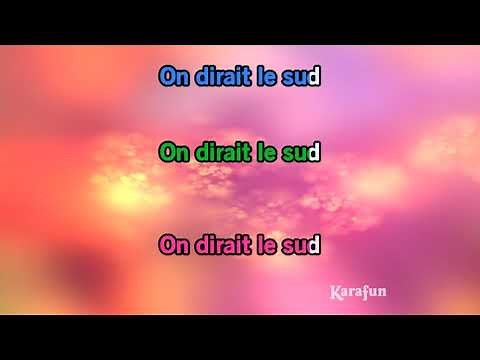 Karaoké Le sud (Live) - Les Enfoirés *