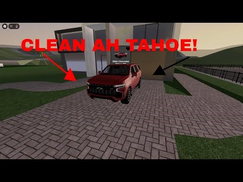 Cinematics of an 2024 Chevrolet Tahoe Z71 in driving empire (Roblox)