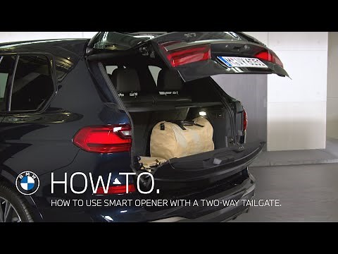 How to use Smart Opener with the two-way tailgate – BMW How-To