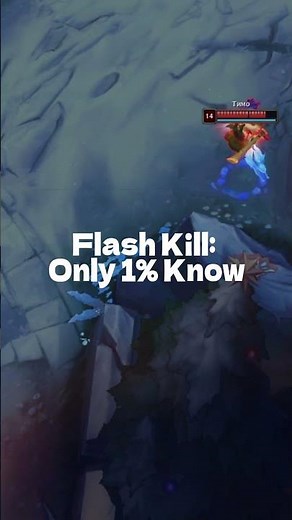 Only 1% of Players Know - How to Finish Enemies with a Flash